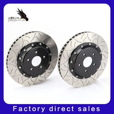 Qualität  Good Quality Drilled And Slotted Brake Disc Carbon Ceramic Brake Disk For Passat Front Wheel Fabrik