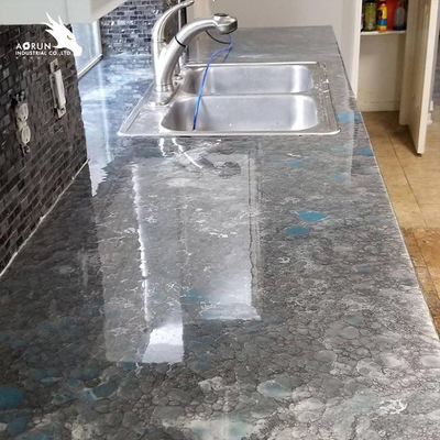 Klares flüssiges Epoxidharz des Farbpaste Countertop-Epoxidharz-12mm-30mm