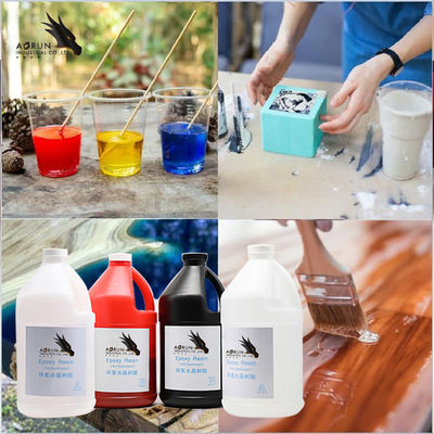 Transparenter klarer Epoxidharz-Tischplatte hölzerner Großhandelspreis-flüssige Epoxidharz-Hersteller Resina Epoxica