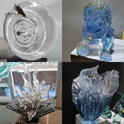 Harter Kleber-beständiges UVepoxidharz Crystal Clear Ultraviolet Curing Pouring