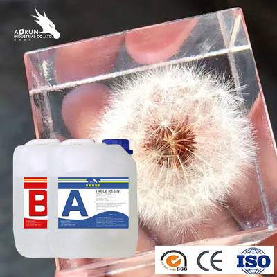 1:1 AB Art Epoxy Resin Curing Coating gießen dick Epoxidkomponente zwei