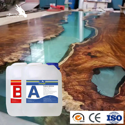 Hochglanz-transparente zähflüssige Flüssigkeit DIY Art Craft Wood Epoxy Resin