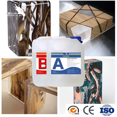 Hölzernes schnelles kurierendes klares Epoxidharz Tischplatten-Art Epoxy Resin Fillers AB
