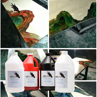 Epoxidharz-flüssiges Epoxidharz Countertop-Epoxidepoxidharz und Härtemittel-Bewurf