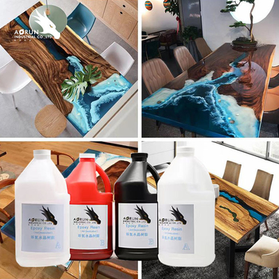 Zwei Teil-klares Epoxidharz für flüssiges Epoxidharz-Holz Epoxidcountertops Diy-freien Raumes