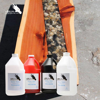 Kleber Mischungsverhältnis1:1 Epoxidharz-AB für hölzerne Tabelle und macht die DIY-Countertops-Herstellung in Handarbeit