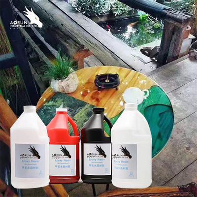 UVbeweis Countertop-Epoxidharz-steifer werfender Schmuck, der Fluss-Tabelle macht