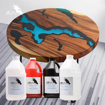 UVbeweis Countertop-Epoxidharz-steifer werfender Schmuck, der Fluss-Tabelle macht