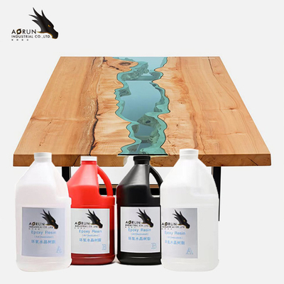 Kleber-reines transparentes Stange Countertops-Fluss-Harz-Crystal Clear Epoxys AB
