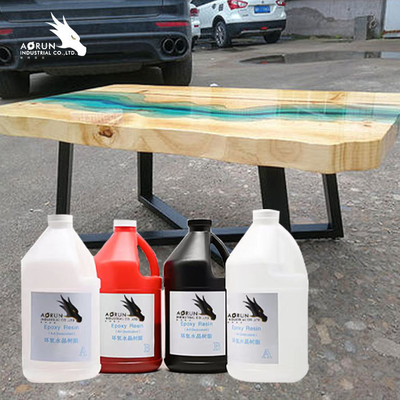 Kleber-reines transparentes Stange Countertops-Fluss-Harz-Crystal Clear Epoxys AB