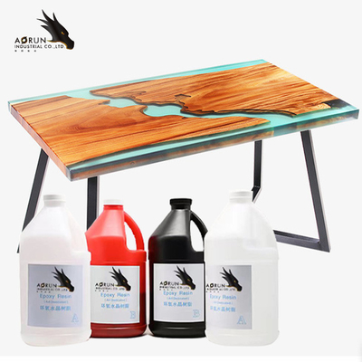 Kleber-reines transparentes Stange Countertops-Fluss-Harz-Crystal Clear Epoxys AB