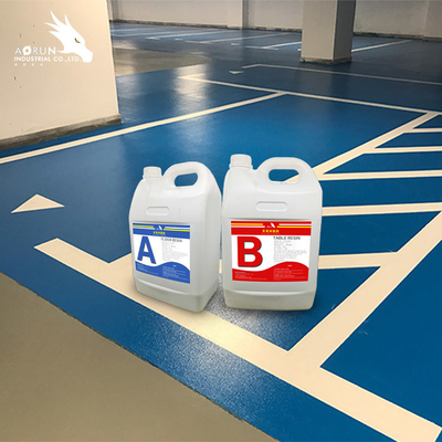 Freie Eco freundliche Epoxidharz-Beschichtungs-konkrete Garagen-Boden-Malerei VOC