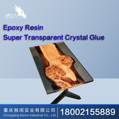 Kleber Crystal Clear Epoxy Resin Tables Art Hardener Wood AB