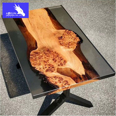 Kleber Crystal Clear Epoxy Resin Tables Art Hardener Wood AB