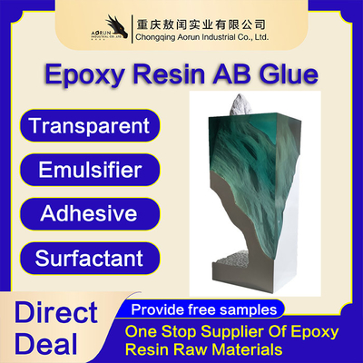 Crystal Clear Art Epoxy Resin-Tabellen-transparente flüssige niedrige Viskosität