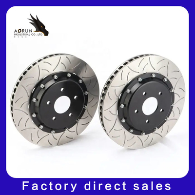 Gute Qualitäts-gebohrte und gekerbte Bremsscheibe-Kohlenstoff-keramische Bremsscheibe für Passat Front Wheel