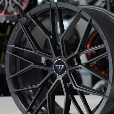 Leichtmetallfelgen China-Fertigung Felgen Matt Black 18x8 PCD5x114.3 drehen Personenkraftwagen-Räder u. Reifen-Räder