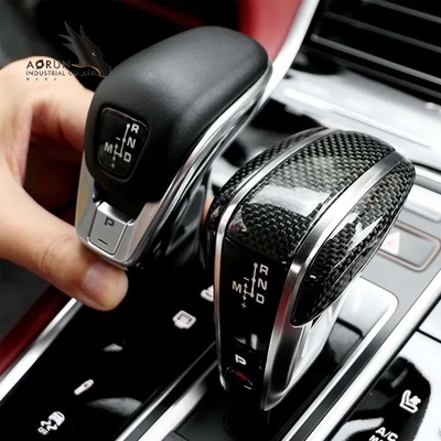 Erstklassiger Innenauto-Kohlenstoff-Faser-Gang-Griff-Auto-Schiebegriff für Porsche Cayenne Panamera 2018-2022 2017-2022