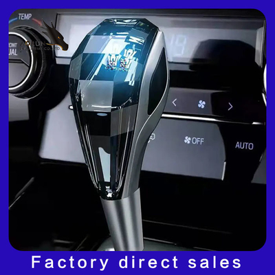 Selbstinnenzusätze Crystal Touch Luminous Pommeau De Levier De Vitesse De Voiture RGB führten Schiebeauto-Gang-Griff