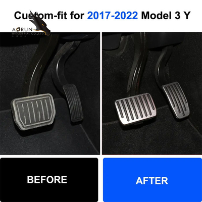 Leistungs-Bremsgaspedal für Fuß-Pedal des Tesla Model-3/Y -2022 füllt Autozubehör 2Pcs auf