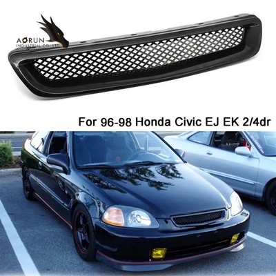 Auto Front Grill Fits For 96 97 98 99 00 01 02 03 Civ IC EK EJ ES CX JDM Art-r Art-Stoßausrüstung ABS Plastik