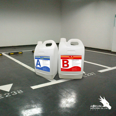 Farbboden-Farben-Epoxidharz Satin-Matte Epoxy Floor Resins 150 RAL
